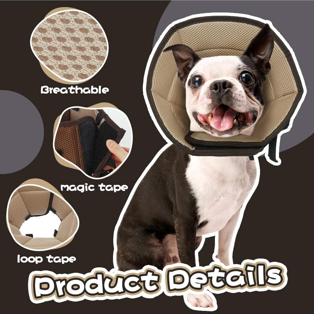 Allroaring cone collar easy-clean material allows quick maintenance