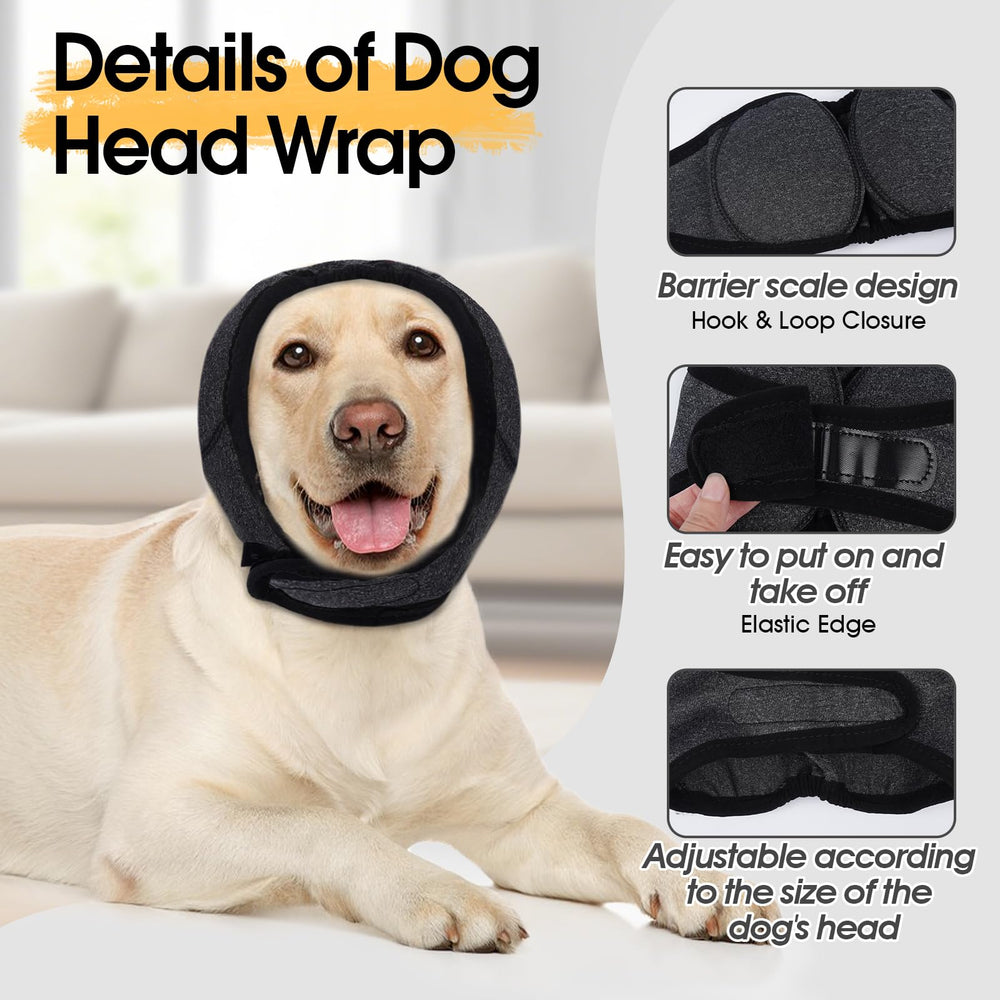 Allroaring dog ear covers breathable fabric comfortable during grooming