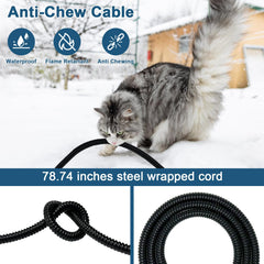 Alpcouts heated cat bowl 23-oz bowls offer generous portions and easy cleaning.