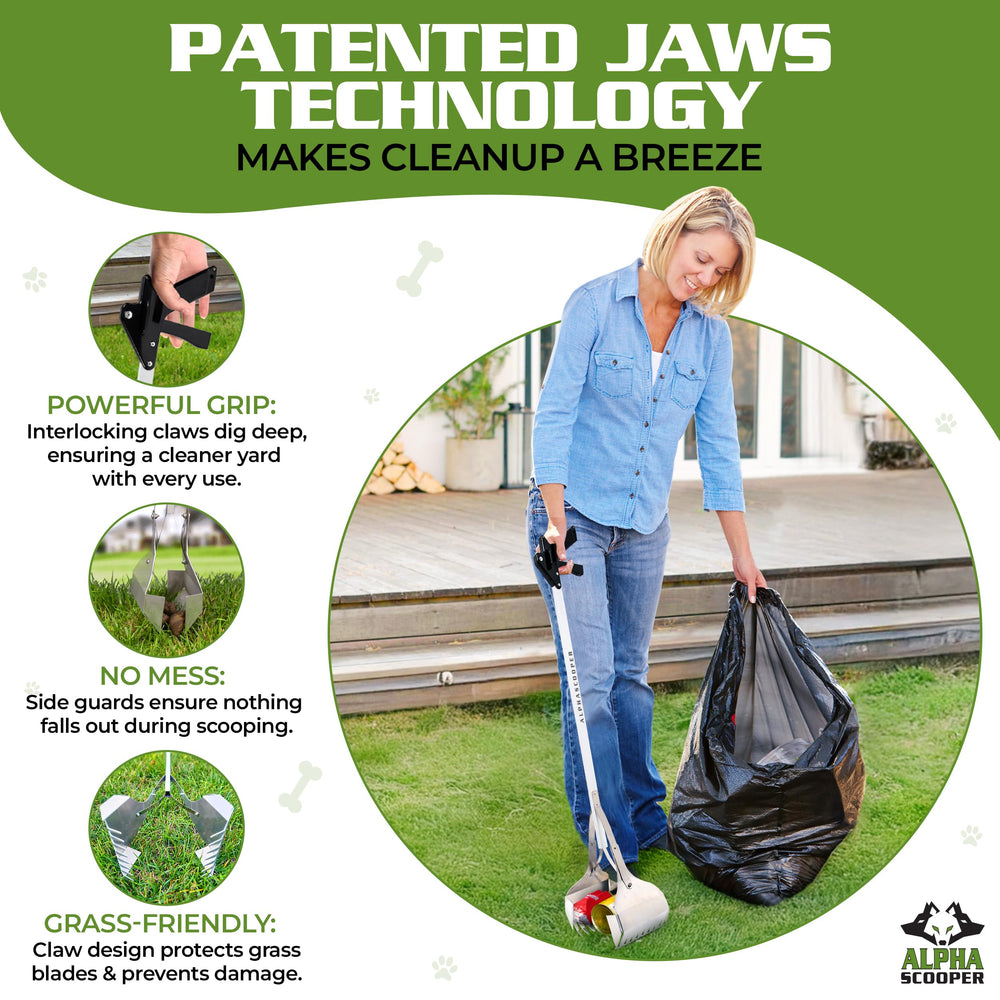 Alpha Scooper daily-durability ensures dependable performance during routine cleanup