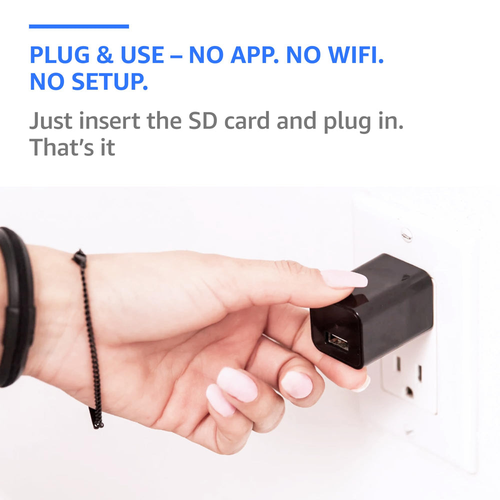 ALPHA TECH Camera local access via USB or microSD card for quick retrieval