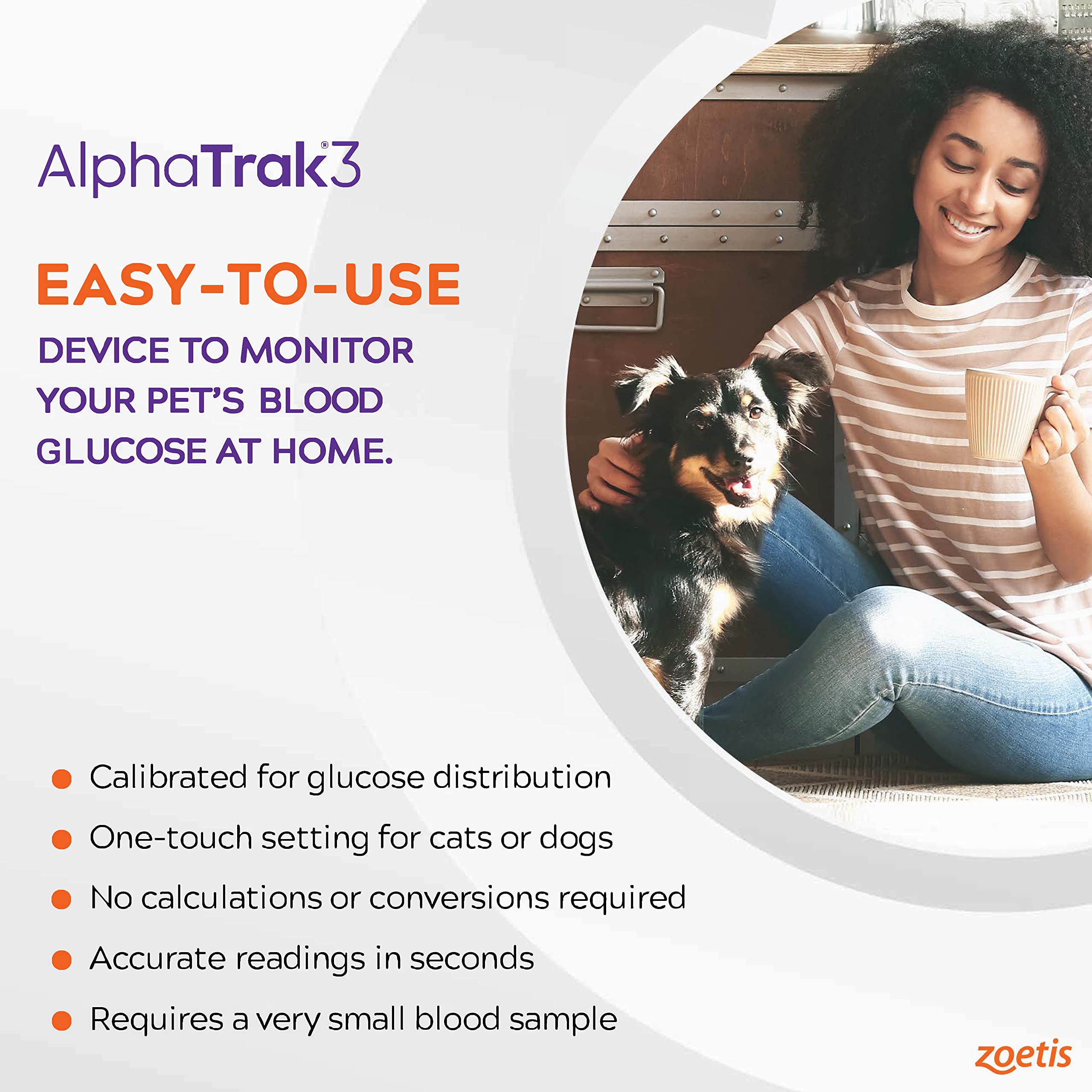 AlphaTrak 3 diabetes diary logs glucose results and activity.