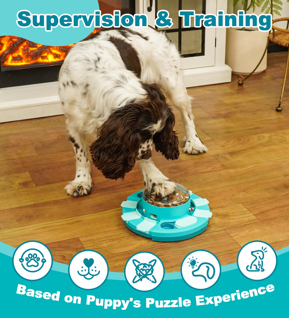 Aluckmao dog puzzle toy packaging image demonstrates durable construction