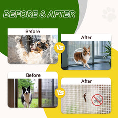 ALUMANI dog door removable flap for easy cleaning and quick maintenance.
