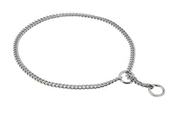 Alvalley slip-curve show collar black closeup—elegant finish for show-ready styling.