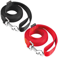 AMAGOOD 6ft dog leash in black with durable construction for dogs of all sizes