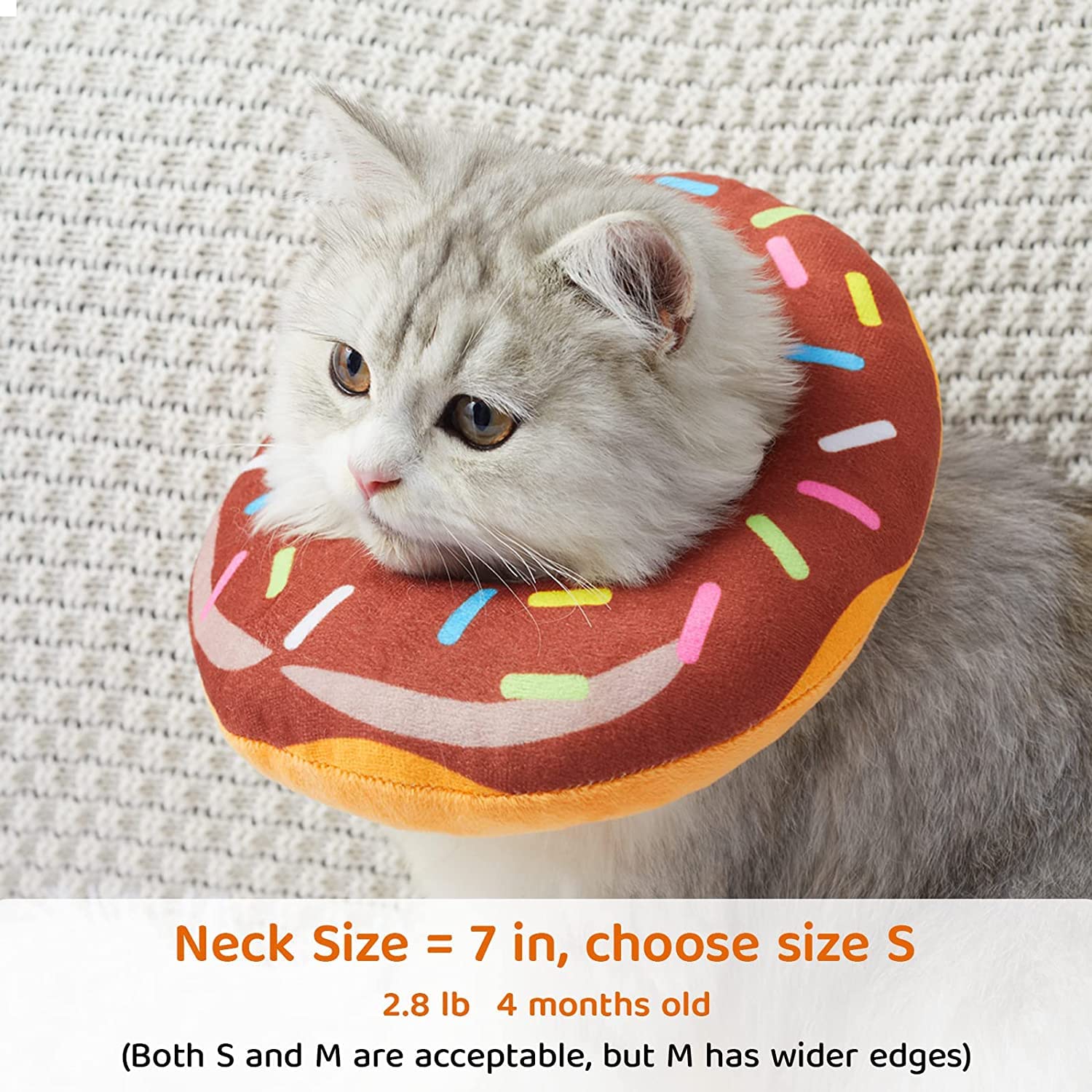 Amakunft machine washable recovery collar for easy cleaning