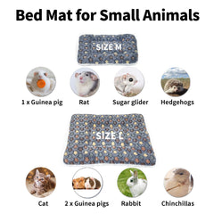 Amakunft non-toxic-small-pet-bed-mats assure safe materials for pets.