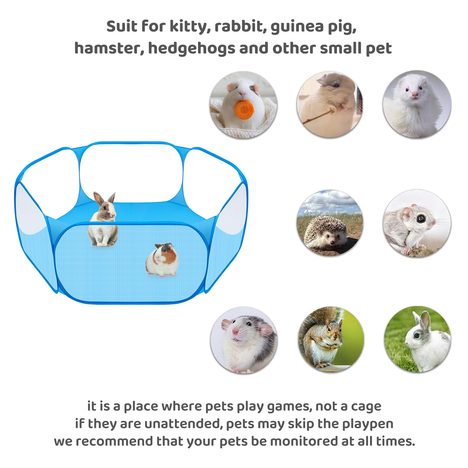 Amakunft playpen indoor use for safe, contained exploration