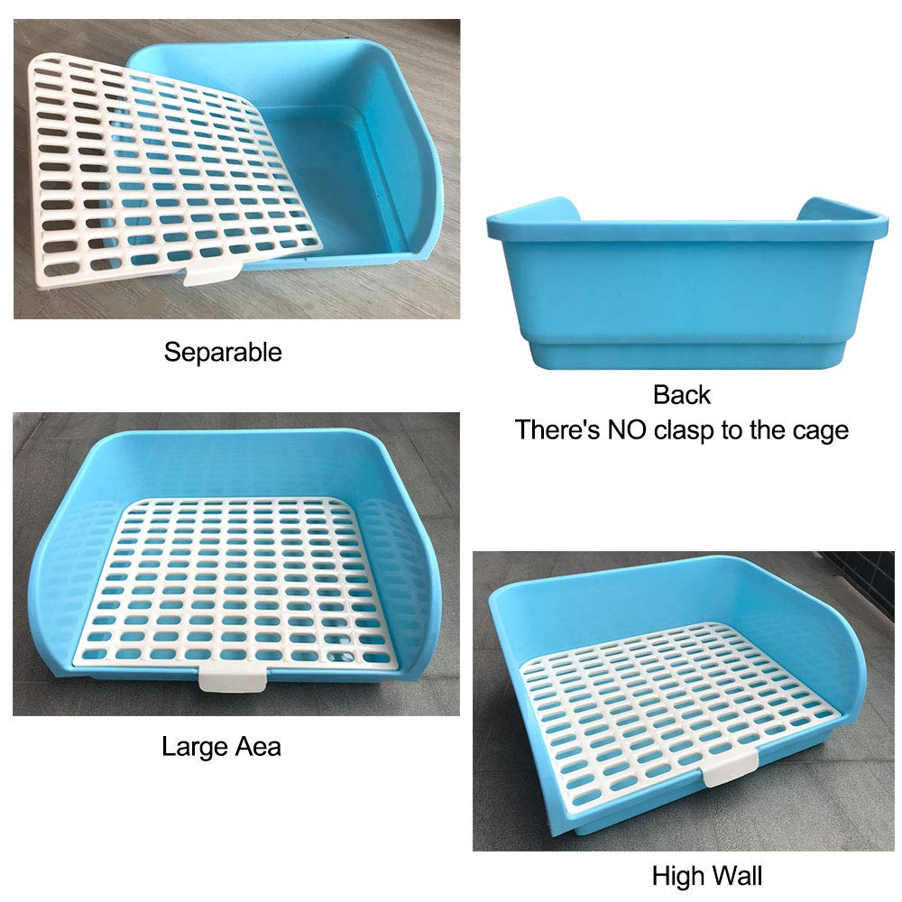 Amakunft small animal potty trainer used inside a cage for target training.