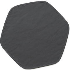 Amakunft waterproof hexagon playpen mat setup shows snug hexagon enclosure fit for small pets.