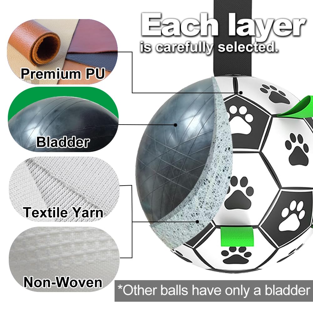 Amasiver durable PU ball promotes safe teeth-friendly play