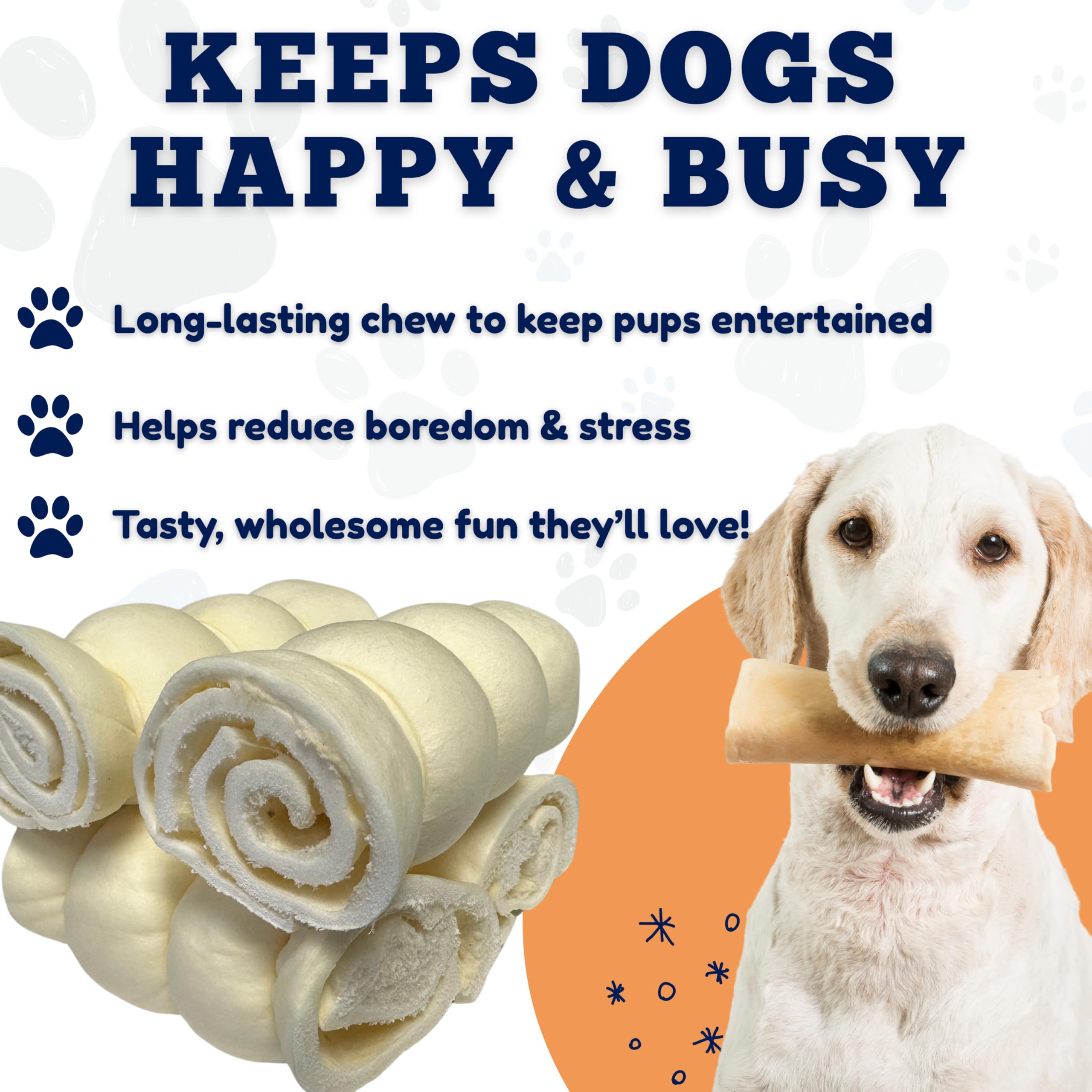 Amazing Dog Treats beef cheek rolls single-ingredient nutrition highlight