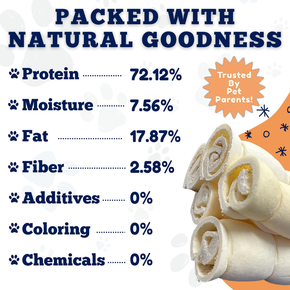 Amazing Dog Treats beef-cheek rolls satisfying teeth-cleaning during calm chews.