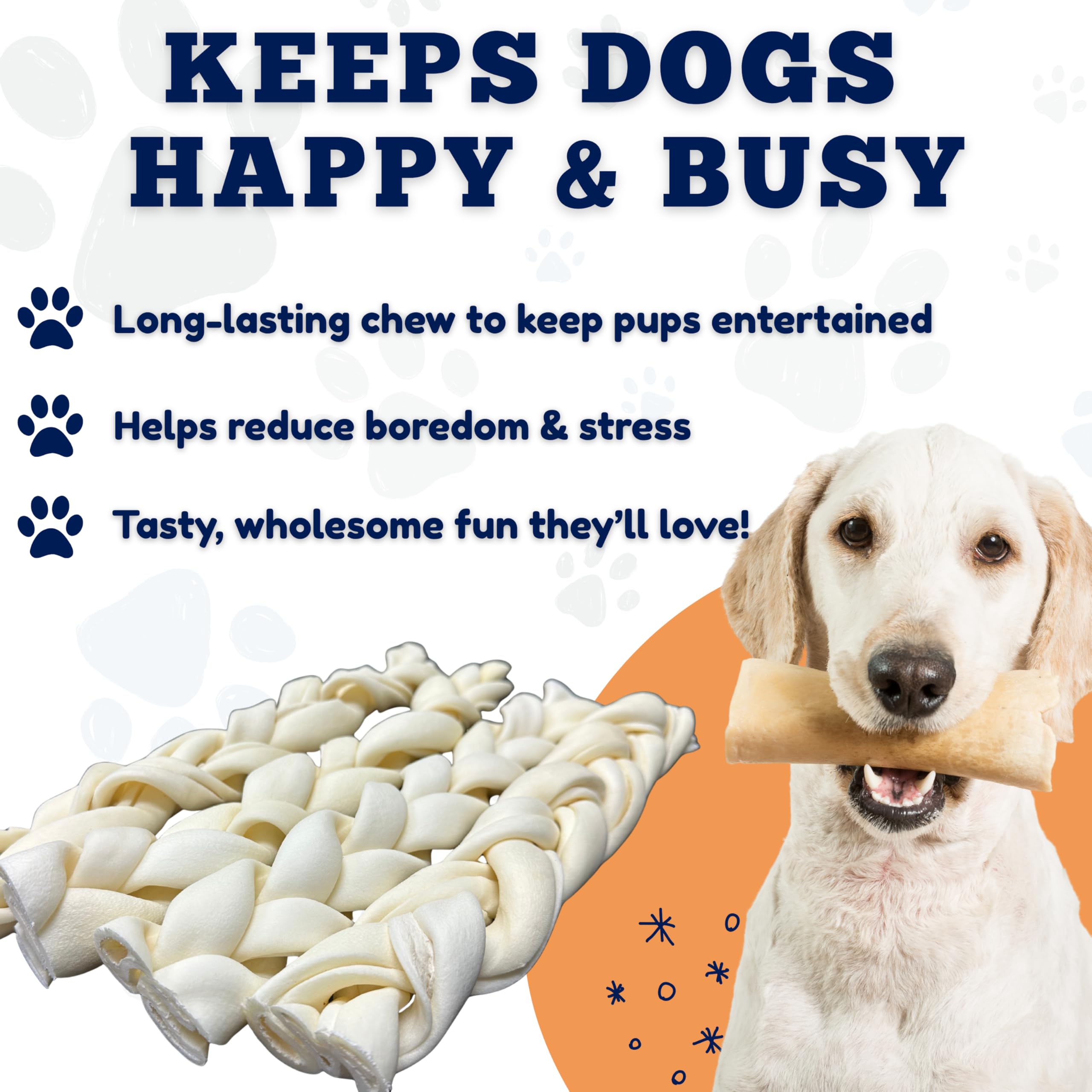 Amazing Dog Treats beef cheek skin chews supports dental-friendly chewing action.