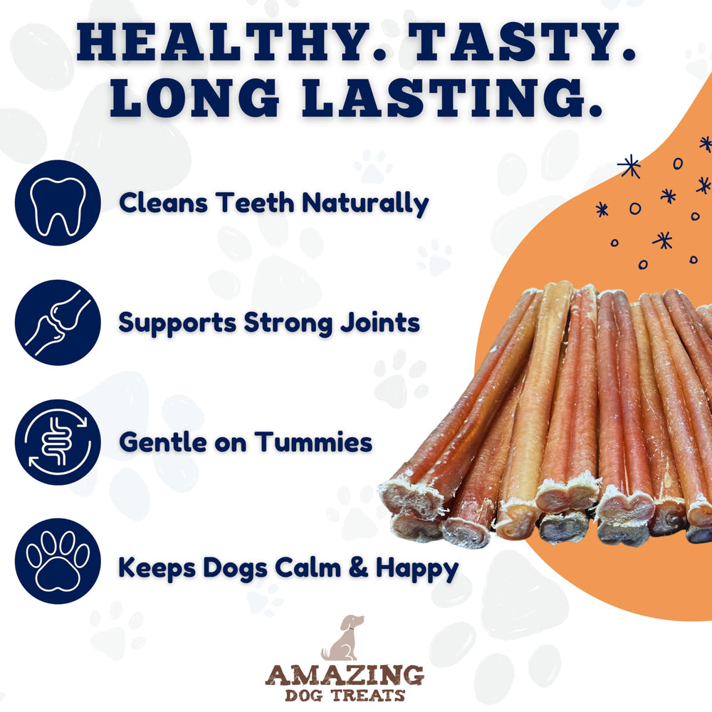 Amazing Dog Treats ingredients info showing single-ingredient, chemical-free sourcing