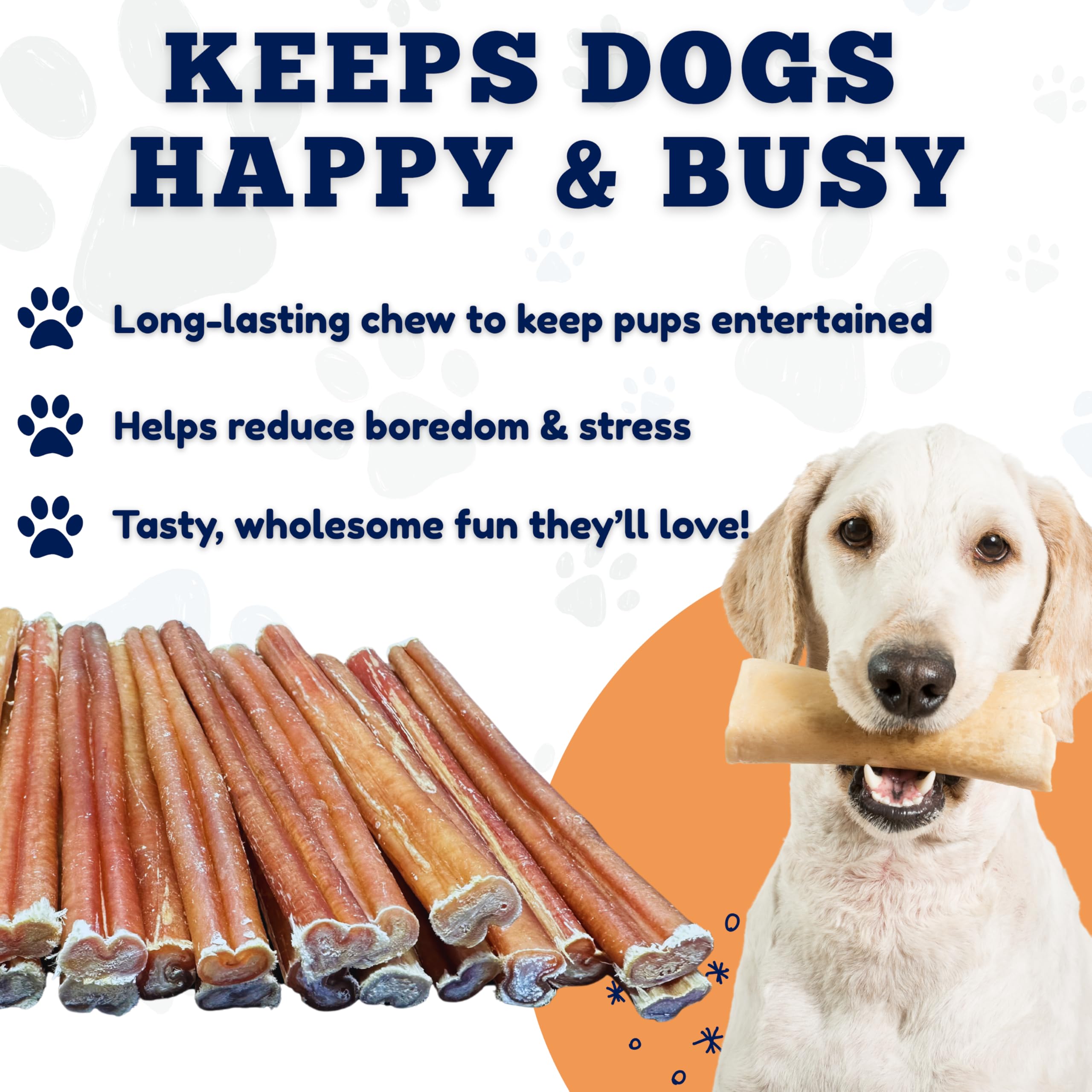 Amazing Dog Treats junior 6-inch pack demonstrates long-lasting enrichment and oral-stimulation chew.