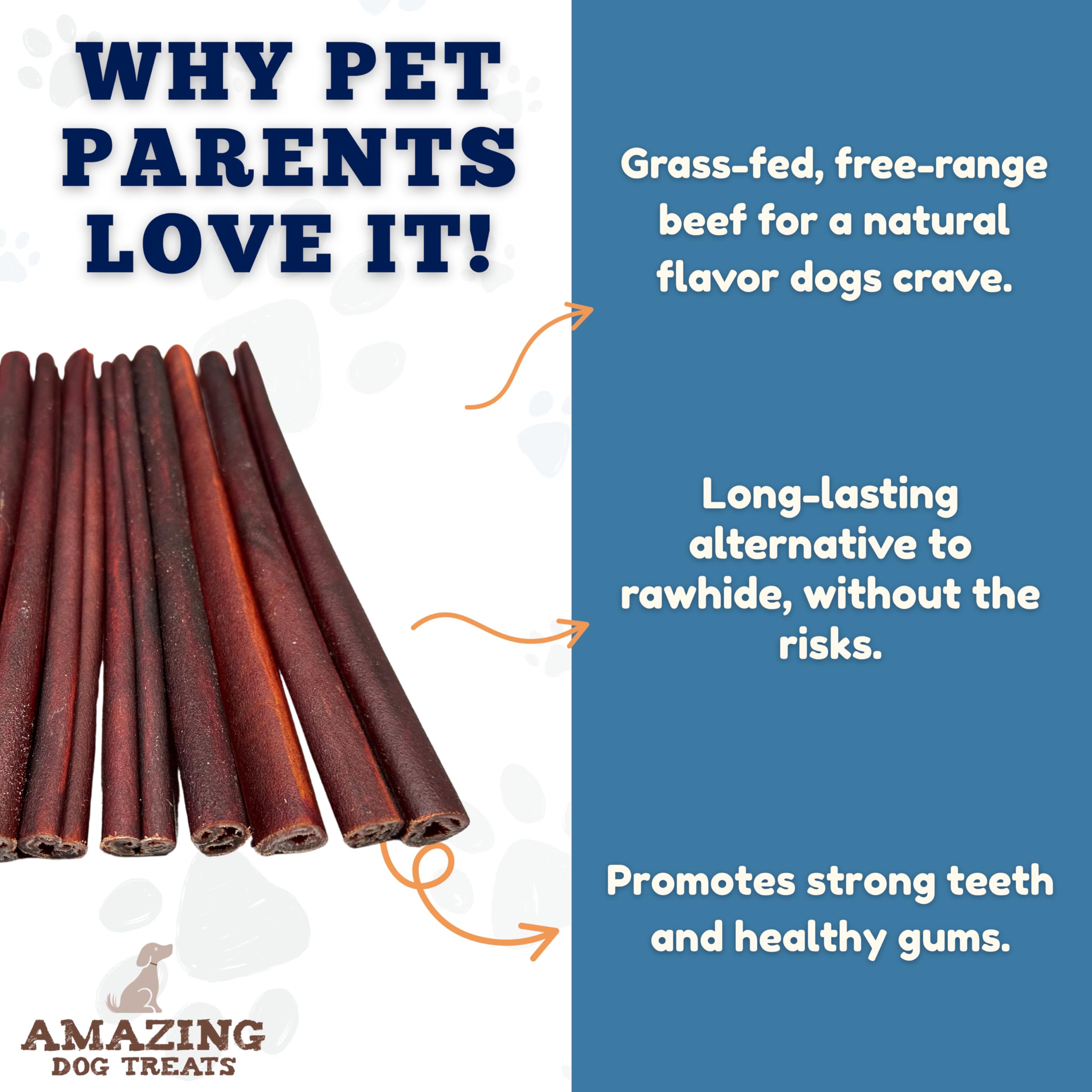 Amazing Dog Treats collagen stick dog chew in action demonstrates long-lasting entertainment and satisfaction.
