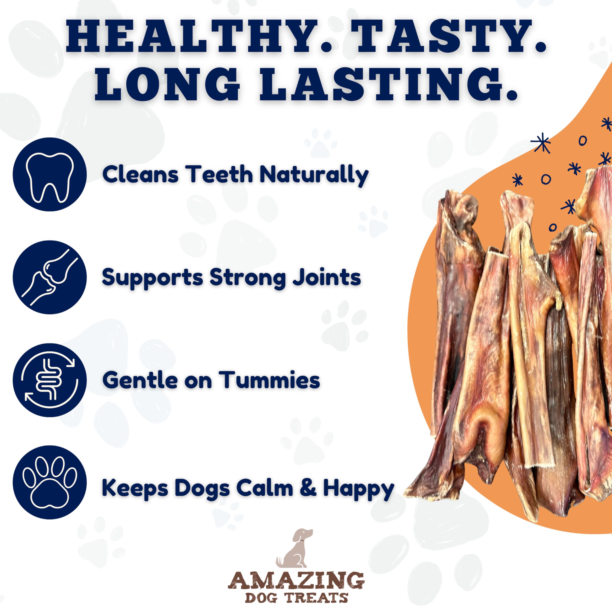 Amazing Dog Treats dog chew action during play and chew time