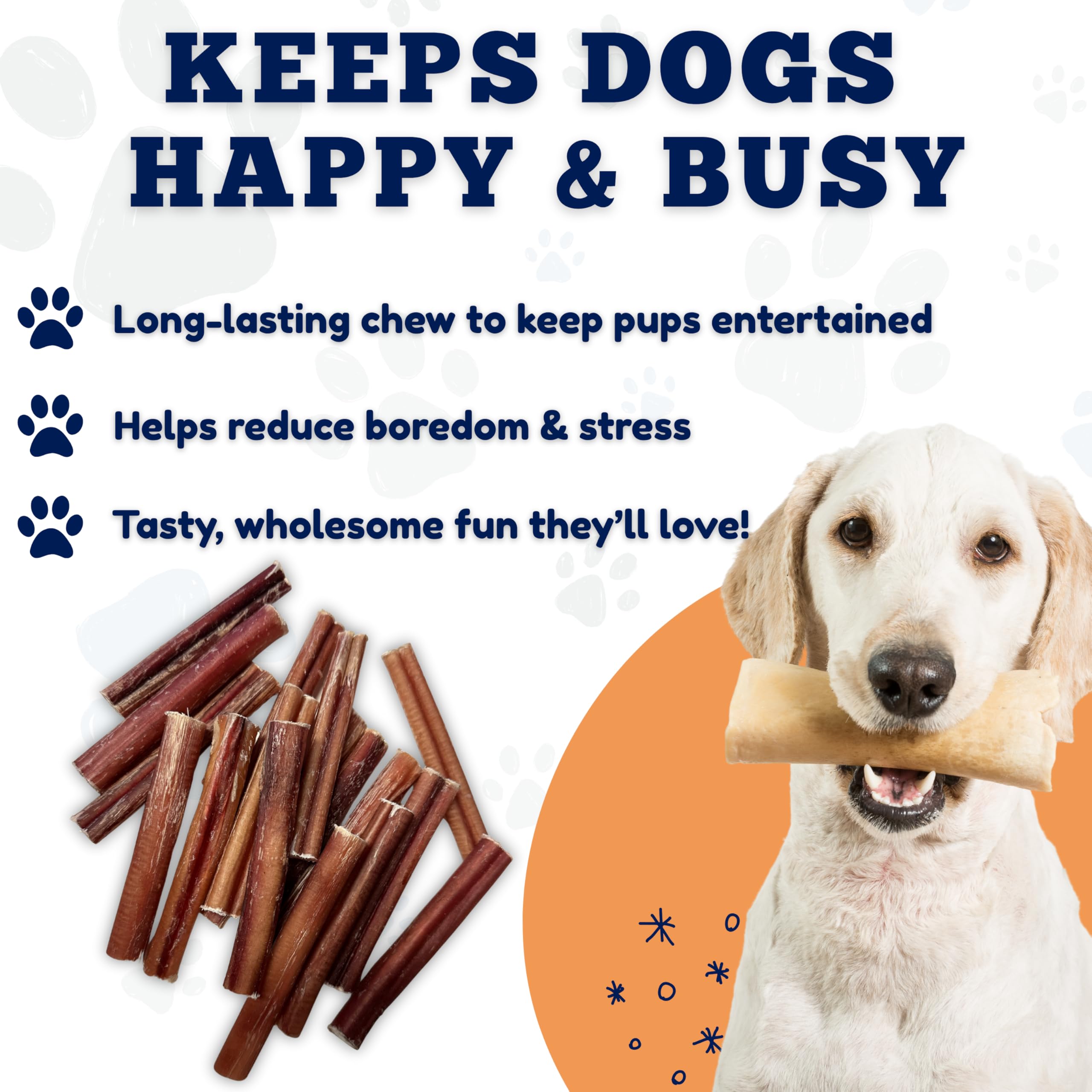 Amazing Dog Treats medium-size-dog-chew-session captures satisfying chew time.