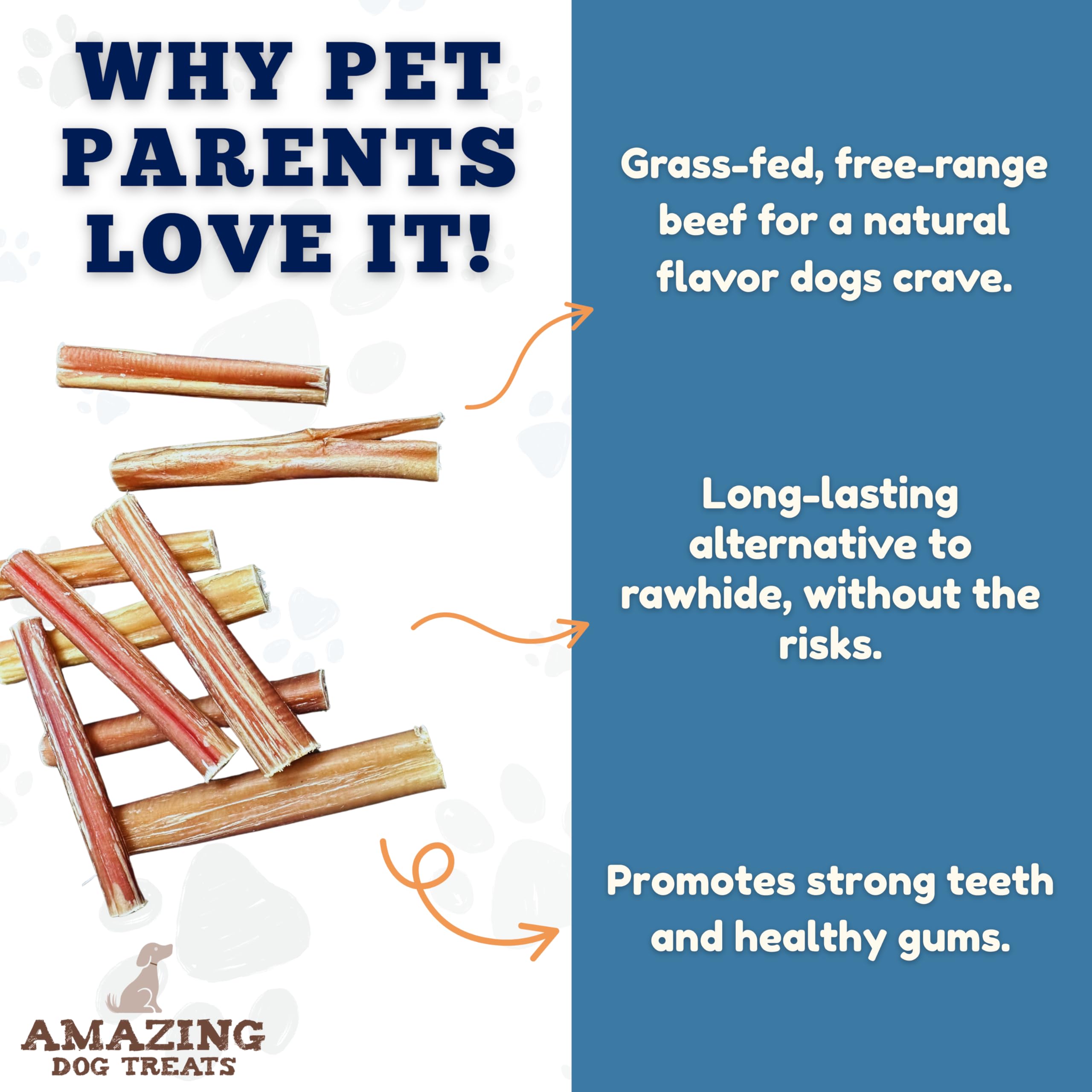 Amazing Dog Treats rawhide-alternative sticks natural chewing without chemicals