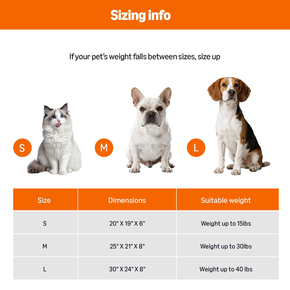 Amazon Basics round dog bed designed for crates and kennels for versatile placement.