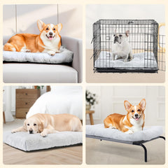 Amazon Basics small dog bed anti-slip-bottom keeps mat in place on floors