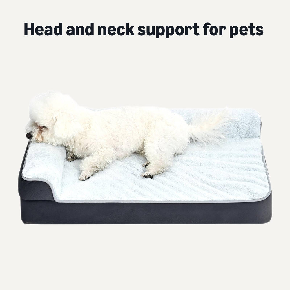 Amazon Basics plush bolsters provide head and neck support for relaxed lounging