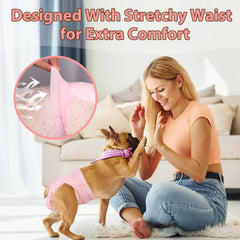 Ambreview diapers feature a tail-hole design for comfortable tail placement.