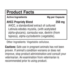 NK-9 capsules closeup showing 250 mg dose for daily use.