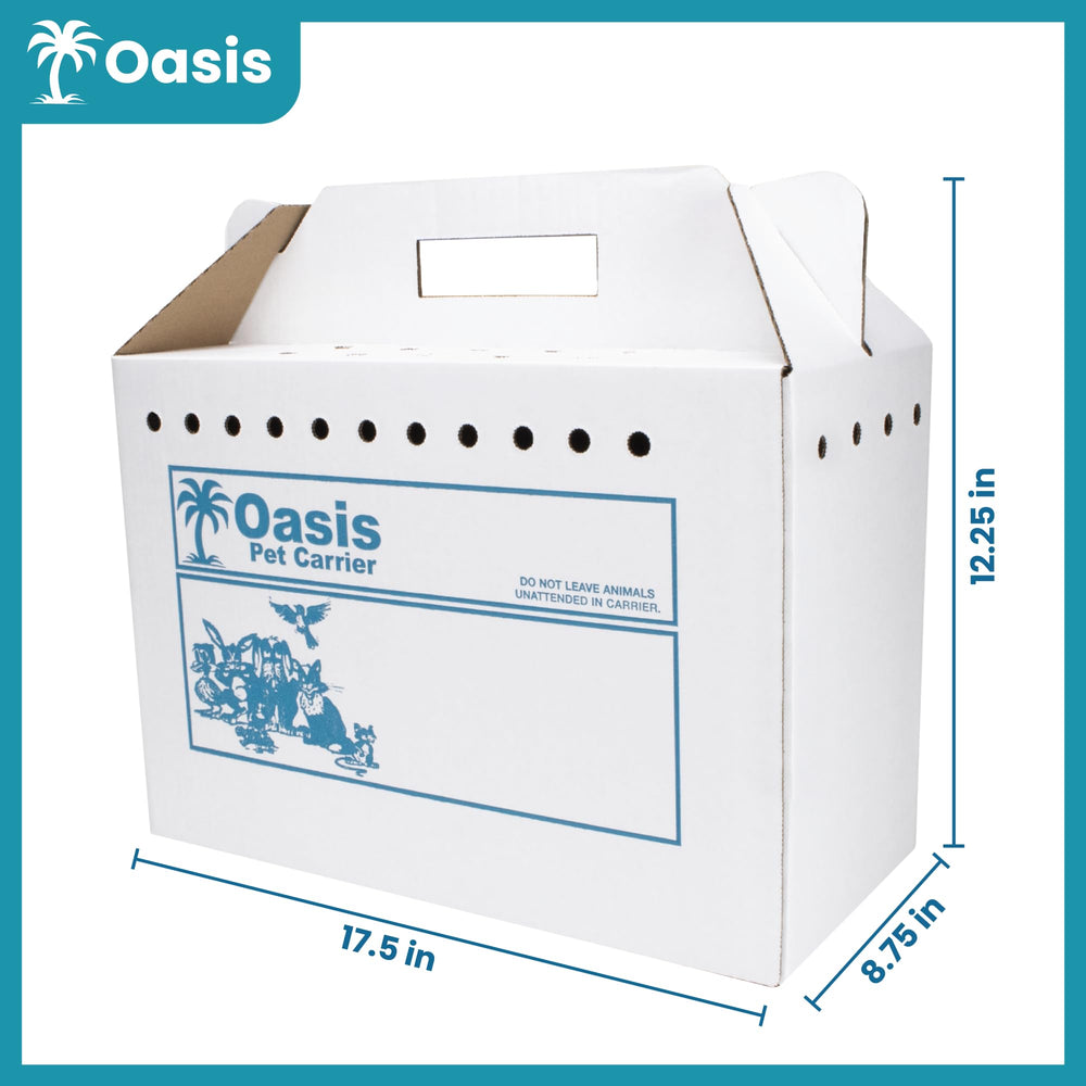 American Health Service flat-pack carrier ships compactly for easy stocking at shelters.