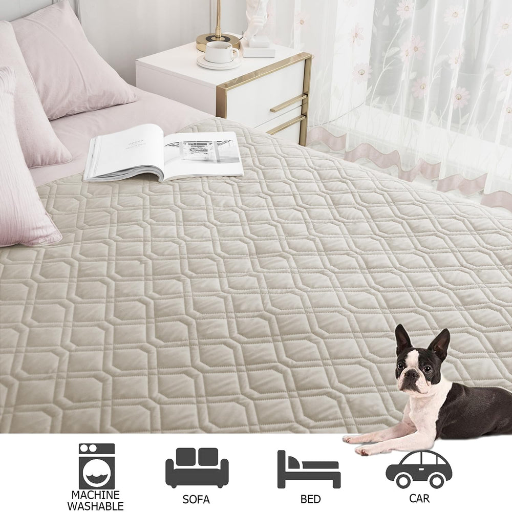 Ameritex bed cover size options spread out for sofa and bed fit