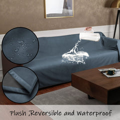 Ameritex two-colors option displayed for mood-matching sofa style