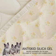 Ameritex Pet Bed Cover anti-slip-design keeps cover in place on furniture