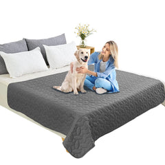 Ameritex pet bed cover waterproof layer shields furniture from spills