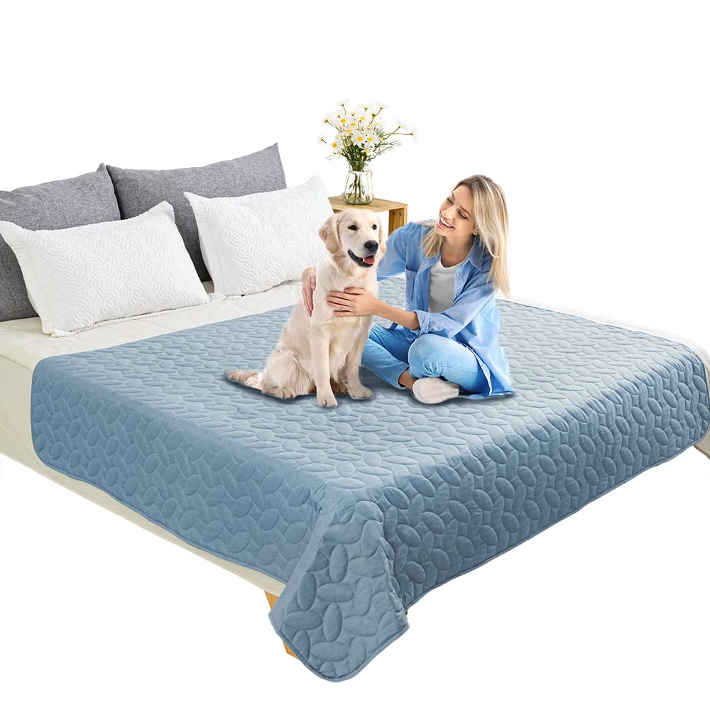 Ameritex pet bed cover waterproof layer protecting sofa from spills