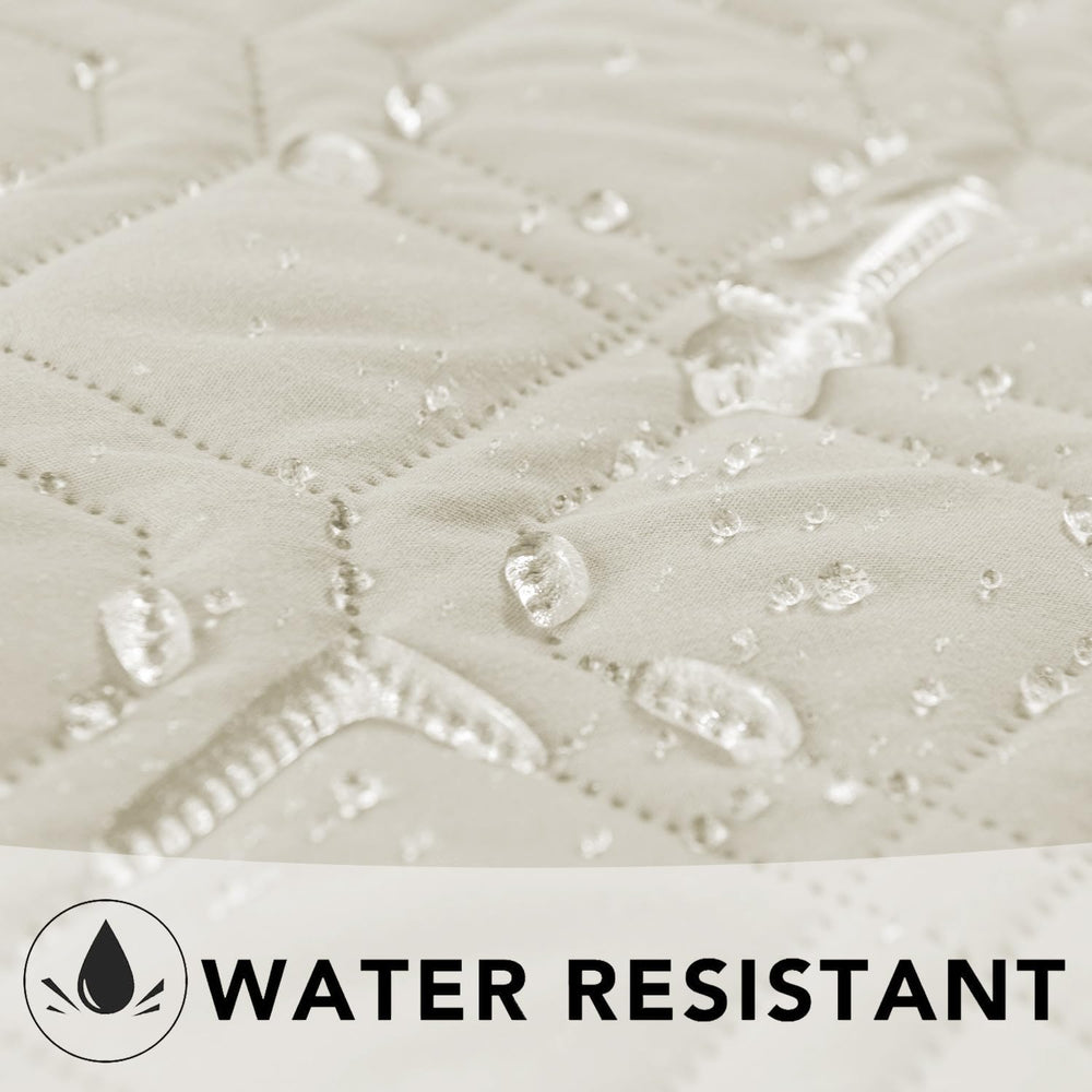 Ameritex reversible-colors cover offers two looks to match decor.