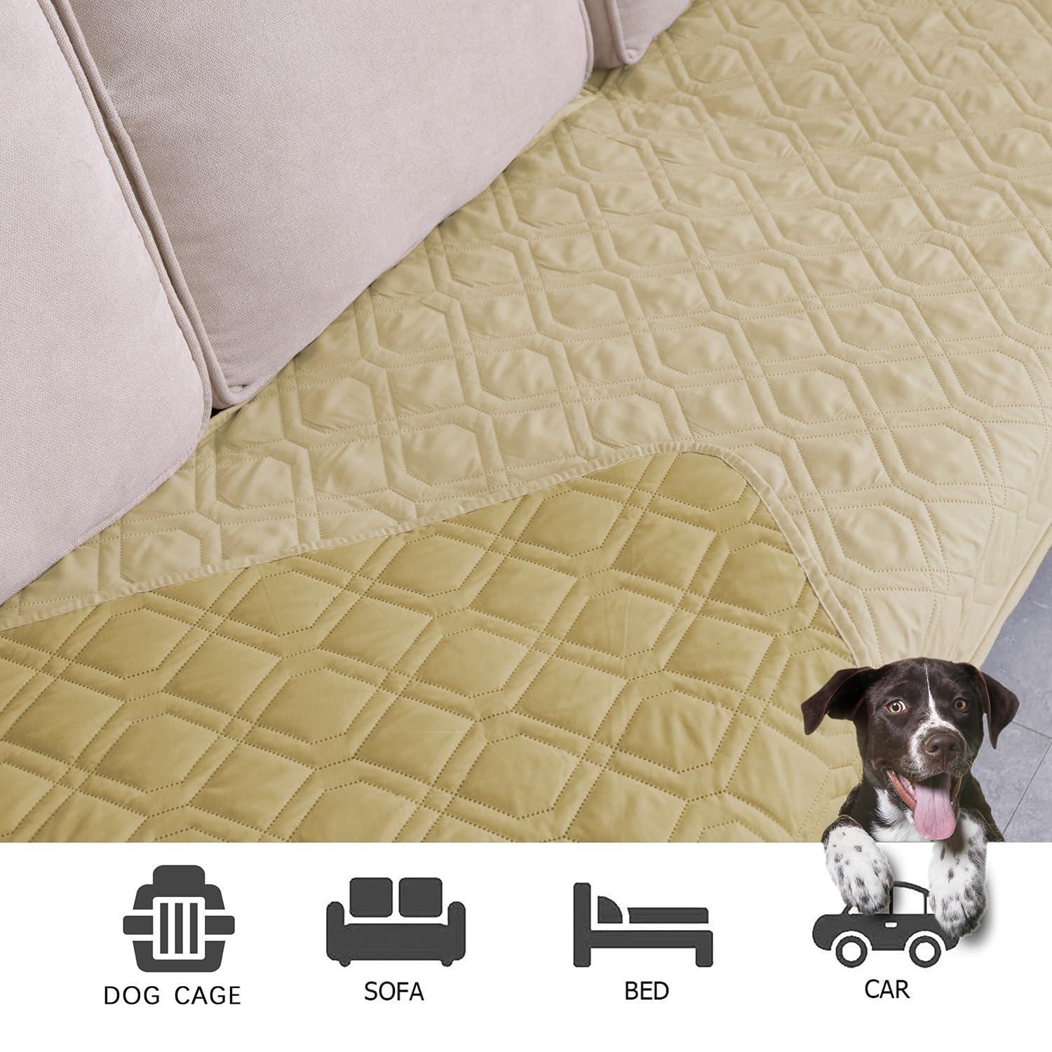 Ameritex offers multiple sizes to fit sofas and beds.
