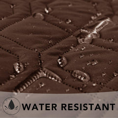 Ameritex microfiber protector close-up highlighting soft texture and comfort