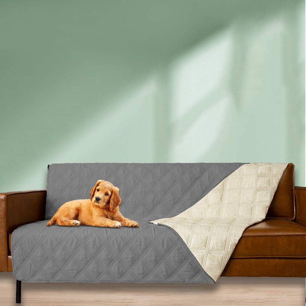 Ameritex waterproof surface resists spills to protect floors and upholstery.