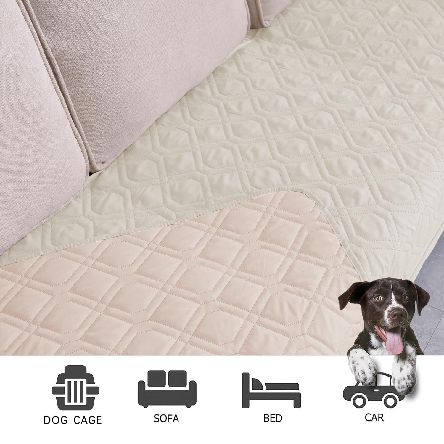 Ameritex TPU coating inner layer provides waterproof barrier against spills.