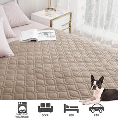 Ameritex waterproof dog bed cover closeup of waterproof fabric