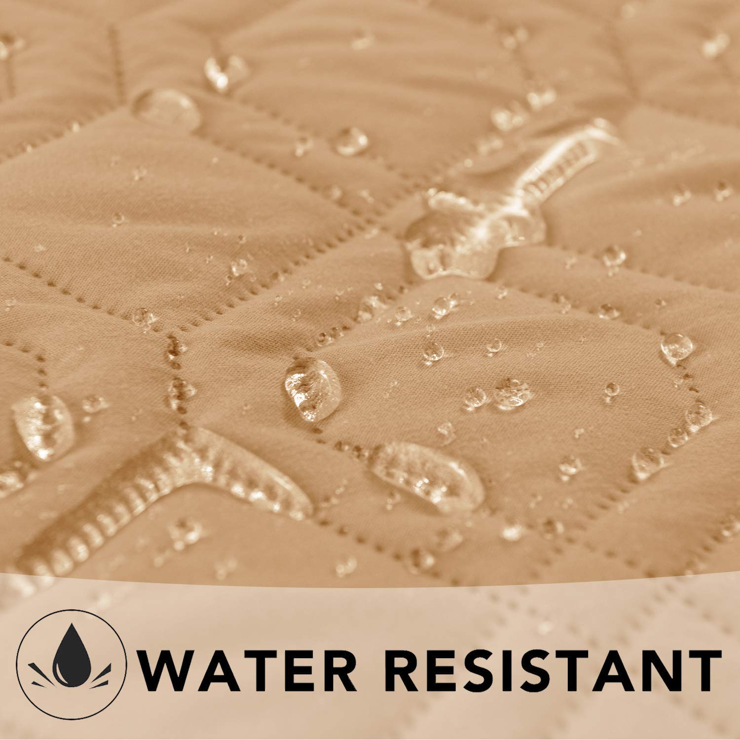 Ameritex waterproof dog bed cover reversible colors for two-look furniture styling.