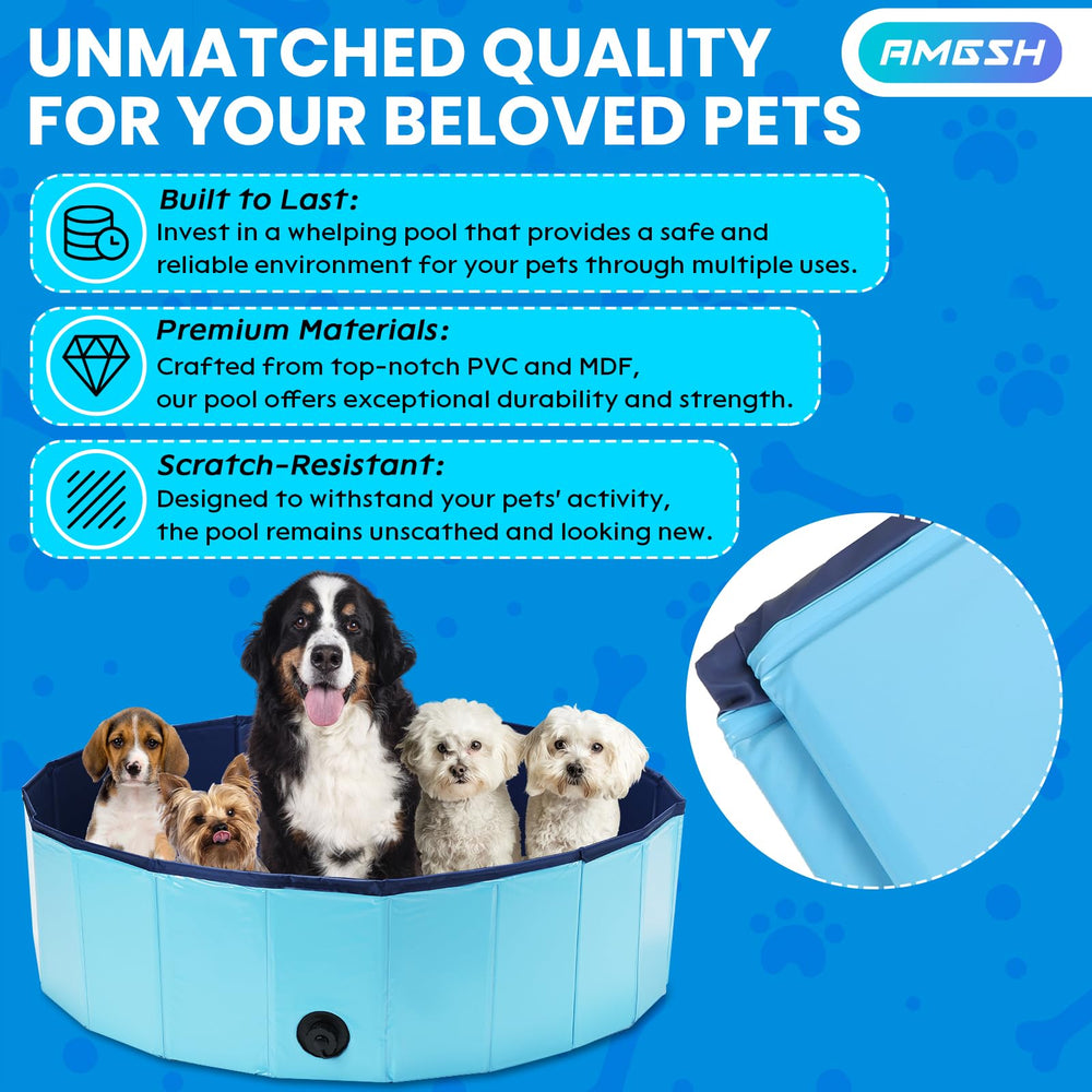 AMGSH whelping box PVC MDF construction durability
