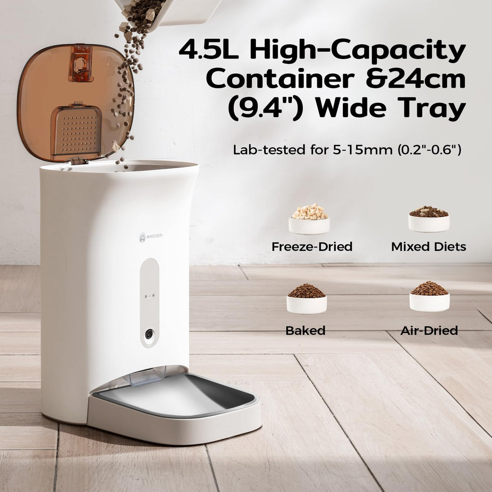 Amicura F1 PRO anti-clog system guards against food jams.