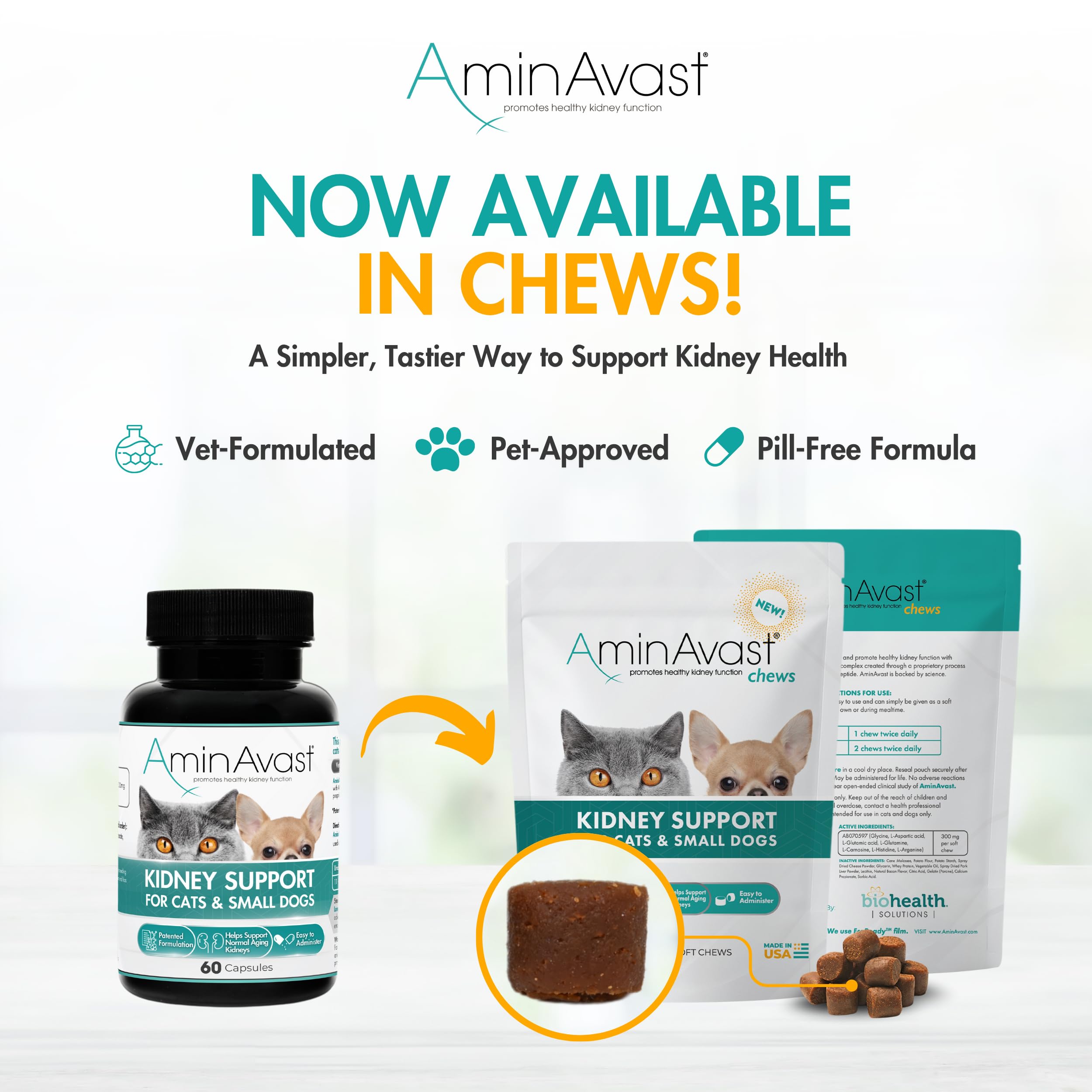 AminAvast coat and energy improvement after weeks of use.