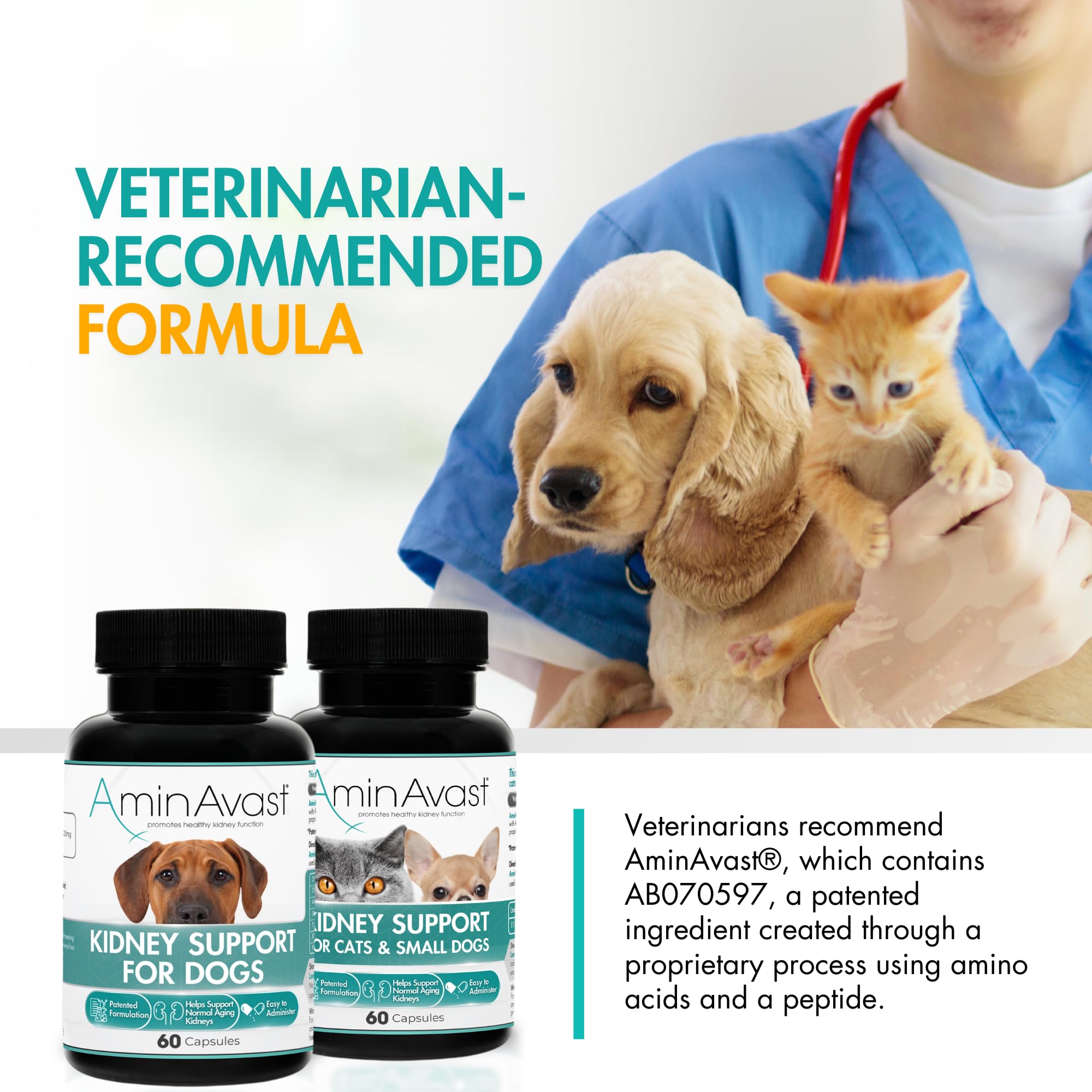 AminAvast NASC membership seal—commitment to pet supplement quality