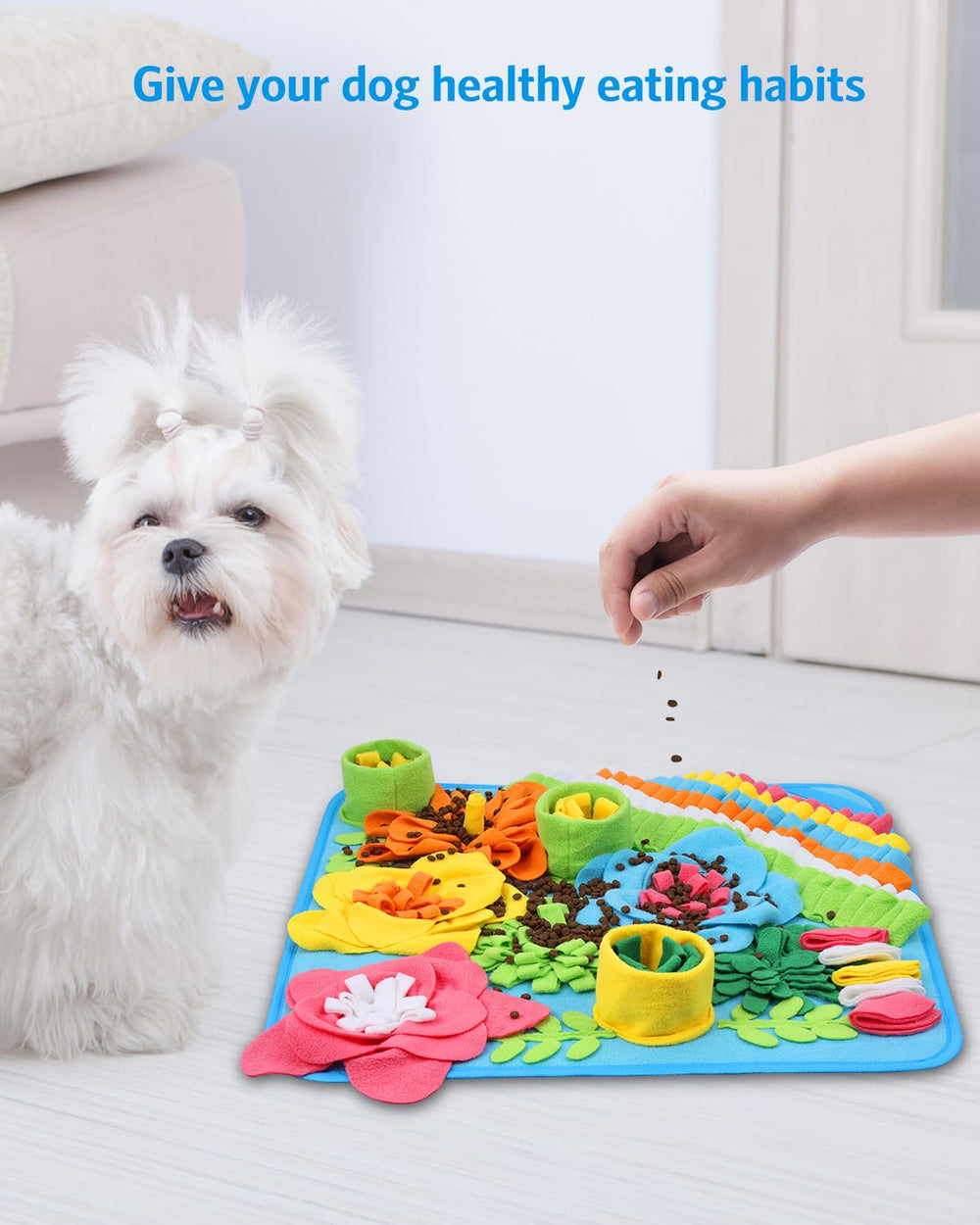 AMIR Snuffle Mat machine washable for quick, hassle-free cleanup