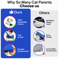 Amkune cat carrier pouch collapsible design for easy storage and travel.