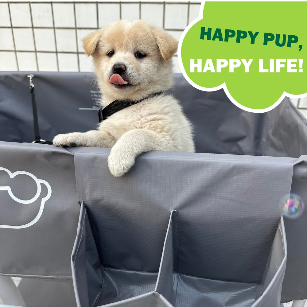 Amlmpet built-in drainage port for quick water removal after baths
